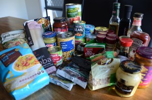 Campervan Converts - campervan food, a stocked pantry