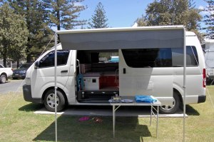 Campervan exterior 2